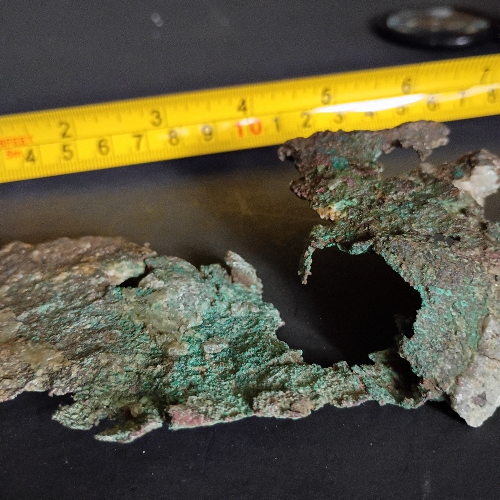 Upper Peninsula Michigan Native Copper Specimen Including Quartz - Picture 11 of 16